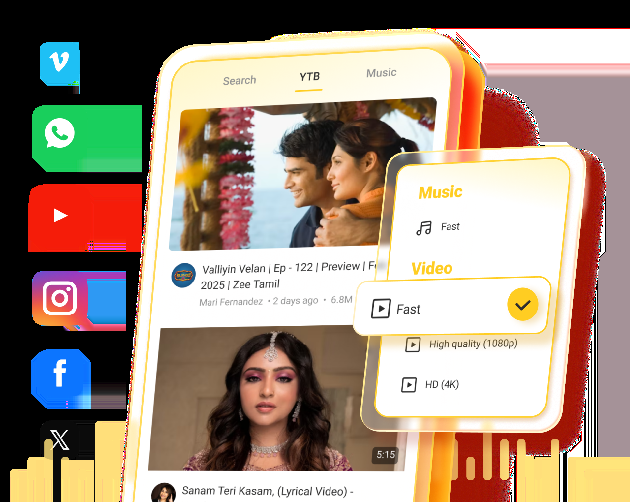 Snaptube Audio Player